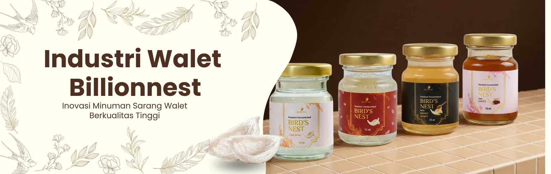 Billionest Perkuat Industri Walet Lewat Inovasi Minuman Sarang Walet Berkualitas Tinggi